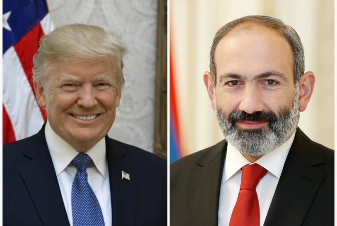 ترامب يهنئ رئيس وزراء أرمينيا الجديد