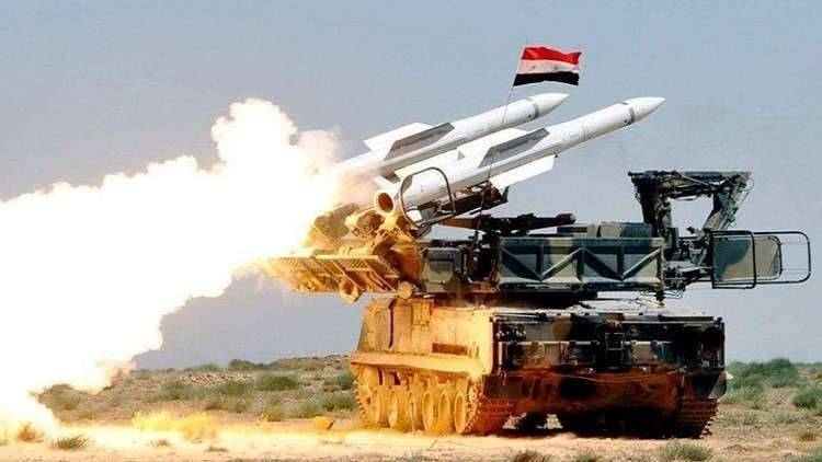الدفاعات السورية تتصدى لهجوم إسرائيلي