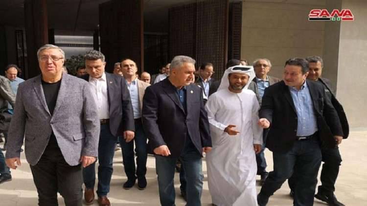 أول لقاء سوري إماراتي موسع في أبوظبي
