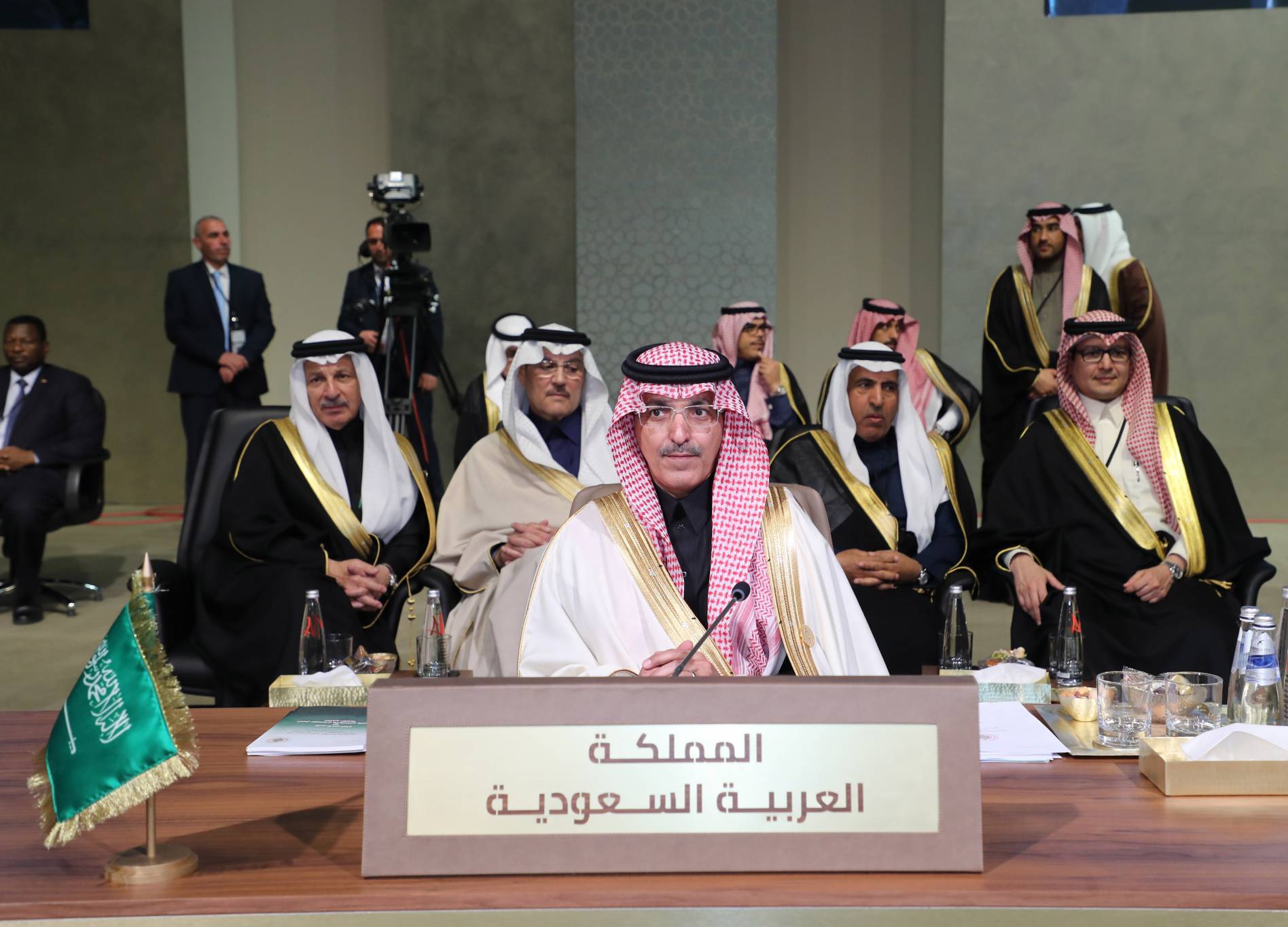 كلمة رئيس الوفد السعودي خلال جلسة افتتاح القمة العربية الاقتصادية والاجتماعية