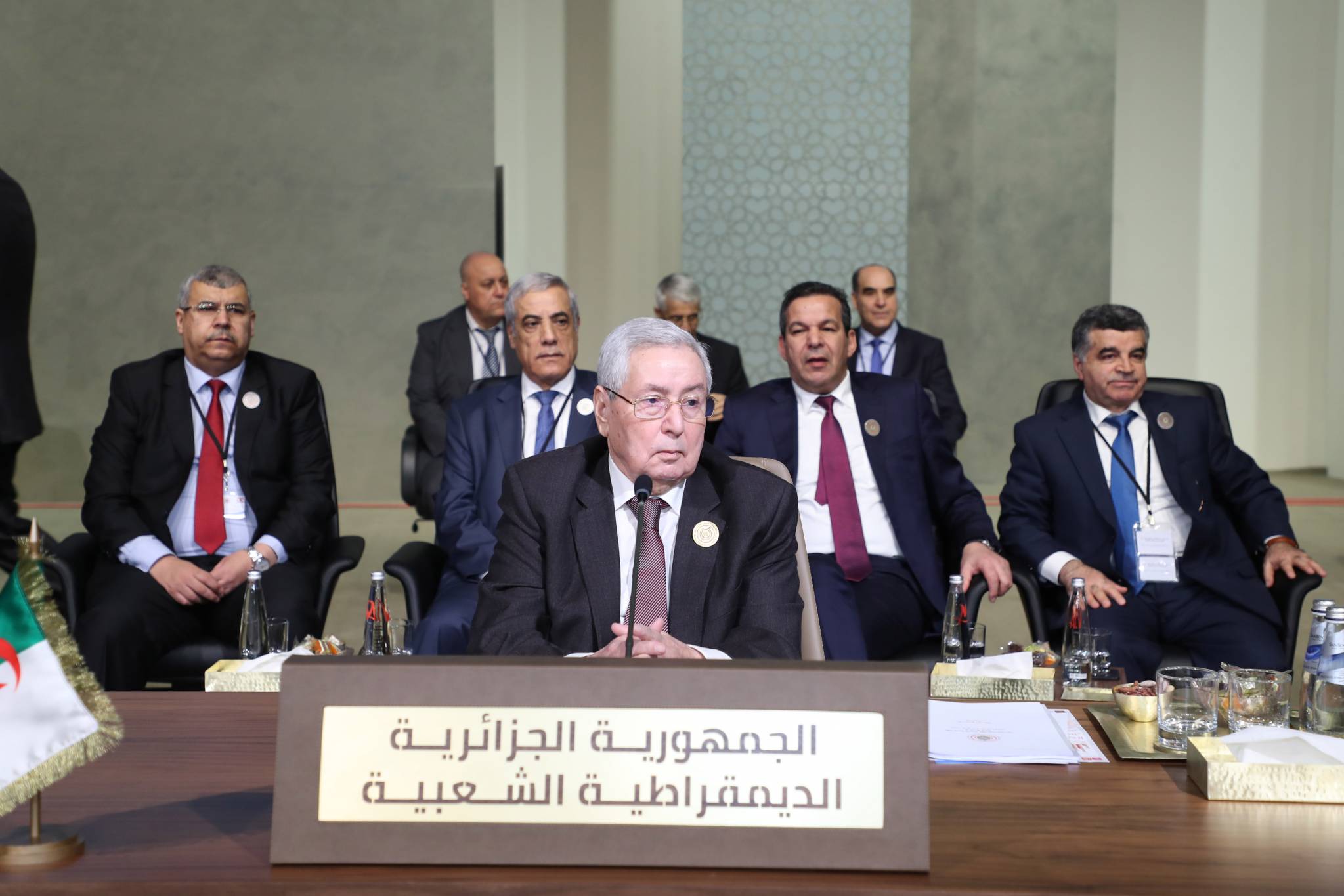 كلمة رئيس الوفد الجزائري في القمة العربية التنموية: الاقتصادية والاجتماعية