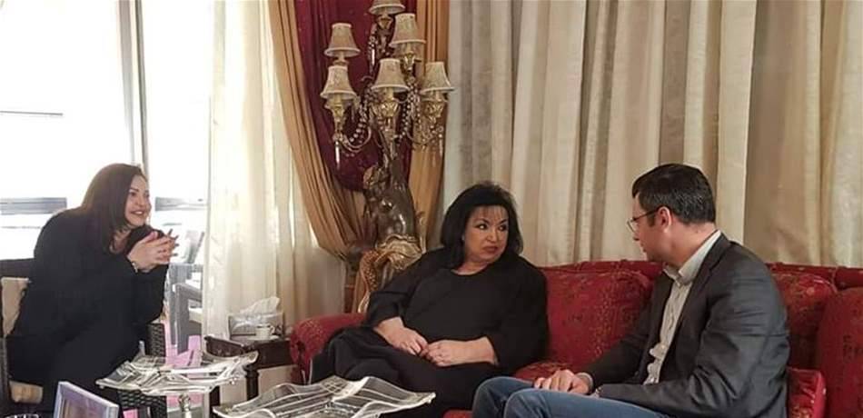 فرنجية معزياً بوفاة شقيقة سميرة توفيق.. وإبنة الراحلة تعلّق بهذه الكلمات!