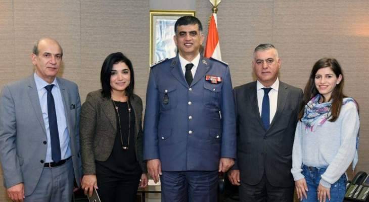 اللواء عثمان استقبل وفدا من جمعية 