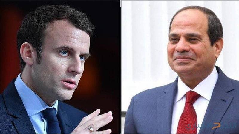 قمة تجمع السيسي وماكرون في القاهرة نهاية كانون الثاني