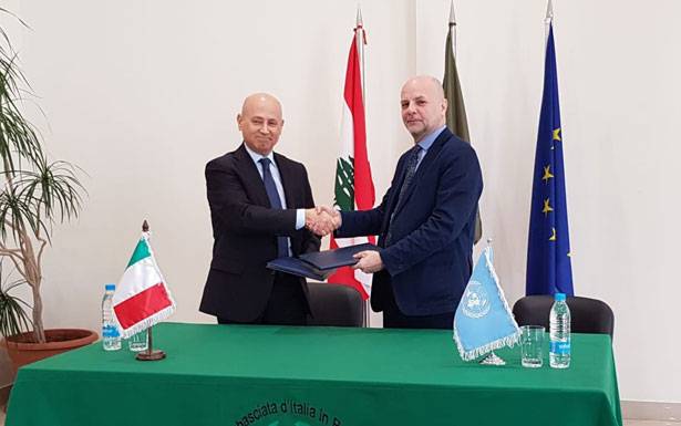 هبة ايطالية لنداء الطوارئ للاستجابة للأزمة السورية في لبنان