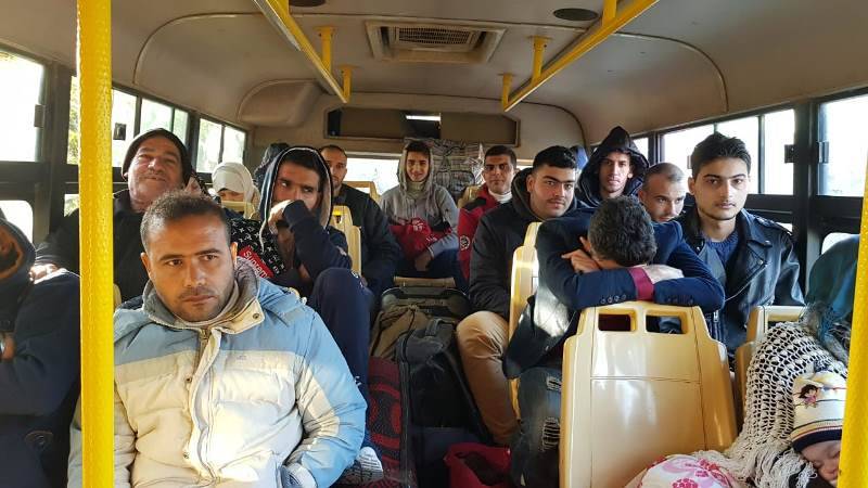 انطلاق دفعة جديدة من النازحين السوريين من العبودية الحدودية
