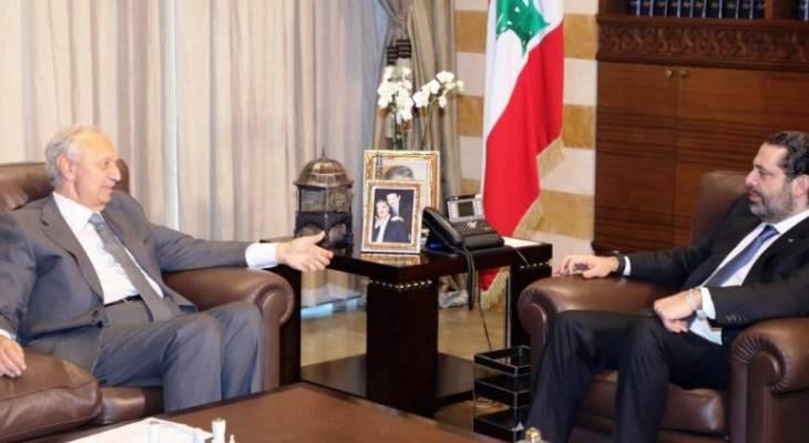 الحريري عرض مع الصفدي لآخر المستجدات السياسية والتقى عربيد والمطران عنداري