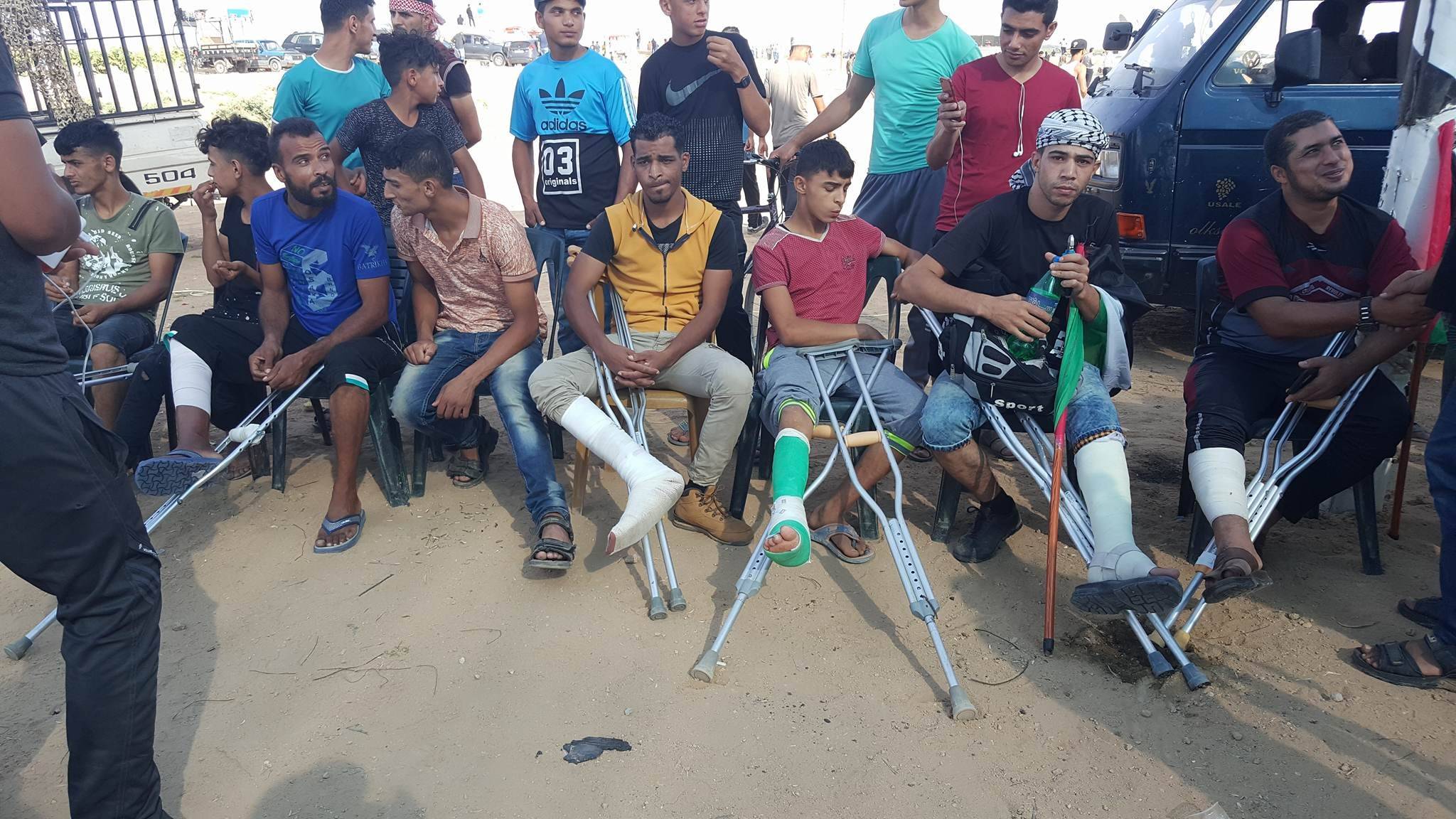 أمل جرحى مسيرات "العودة"