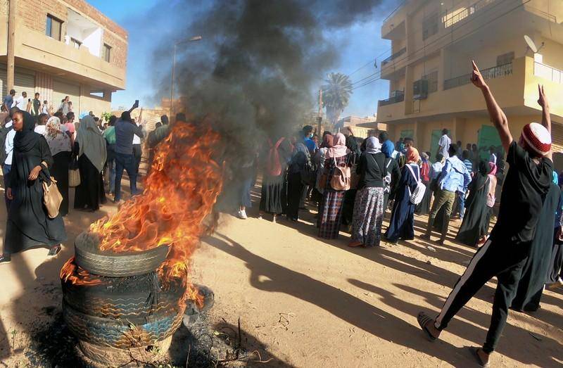 Protests break out in Sudanese cities, police fire tear gas -witnesses