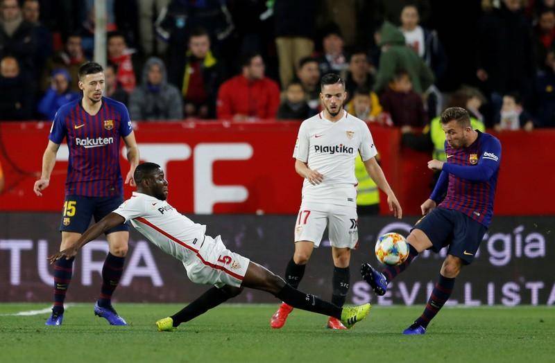 El Sevilla deja sin argumentos al Barça en la Copa del Rey