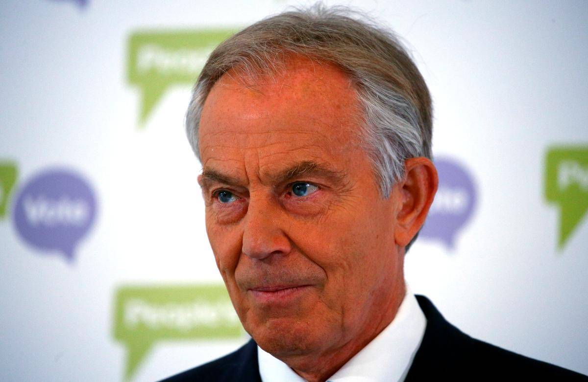 Blair urges second Brexit vote to bring 'closure