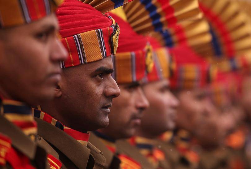 Republic Day rehearsals