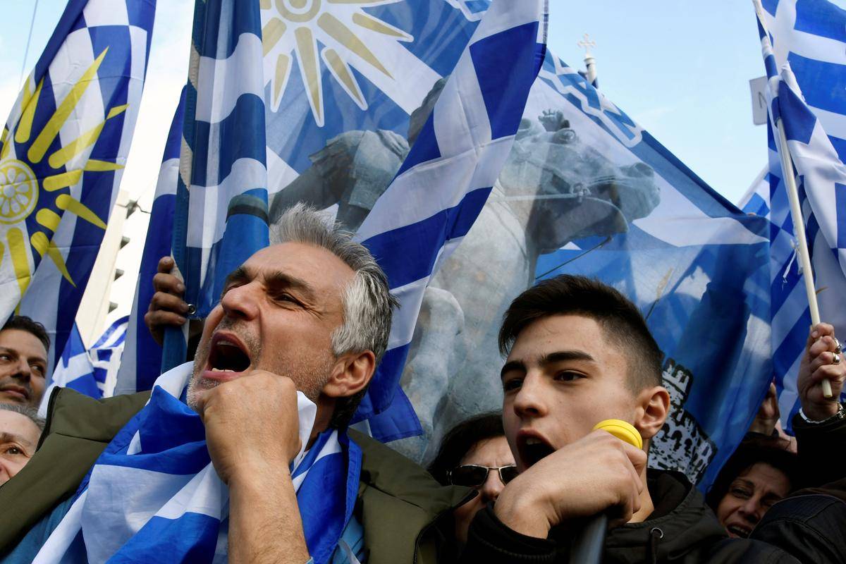 Heated debate delays Greek vote on Macedonian name-change deal