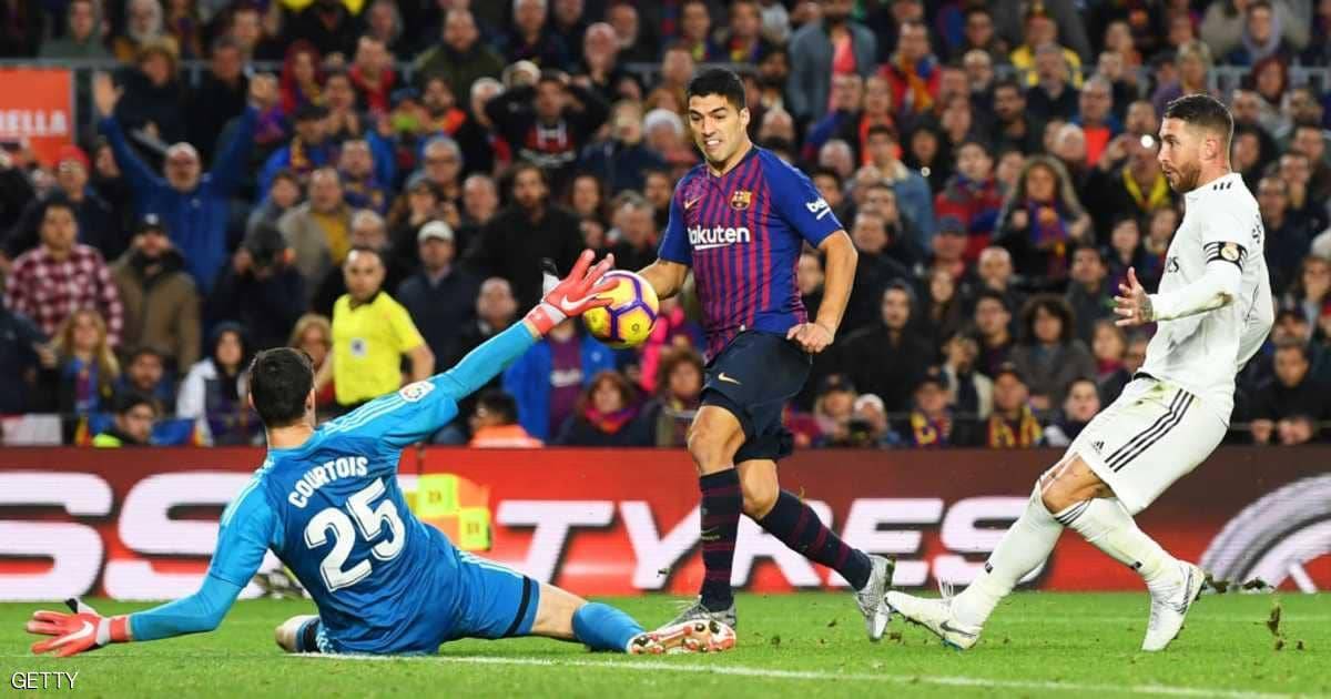 ريال مدريد يتغلب على برشلونة.. 