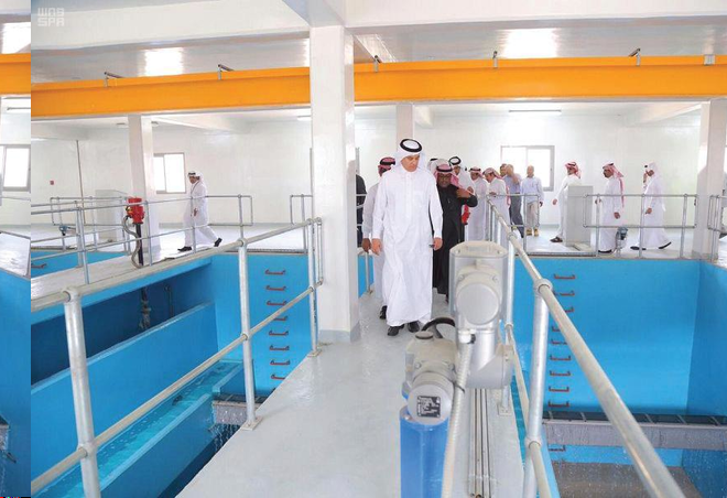 100 ألف متر مكعب طاقة مشروع إنتاج المياه ونقلها من سد رابغ إلى جدة يوميا