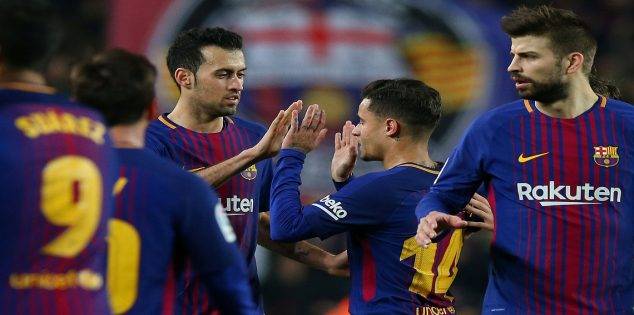 برشلونة يفوز على جيرونا 2-0 بالفيديو