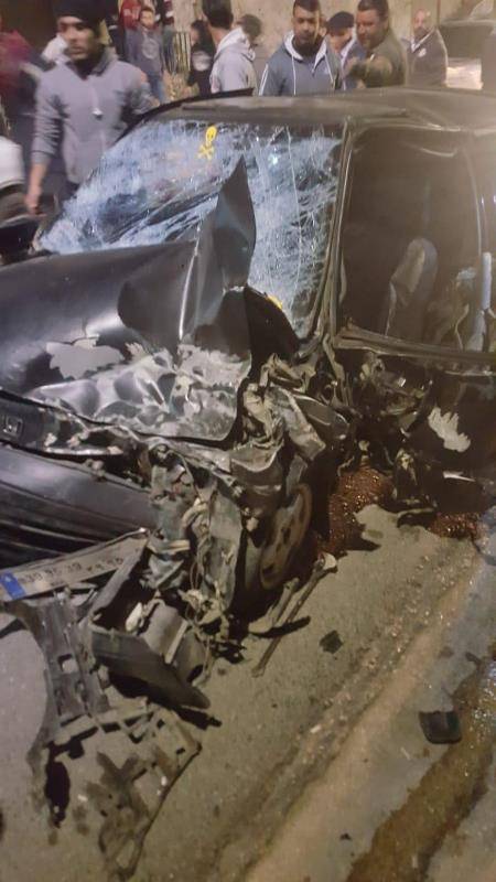 4 جرحى بحادث سير على طريق عام حلبا الجومة