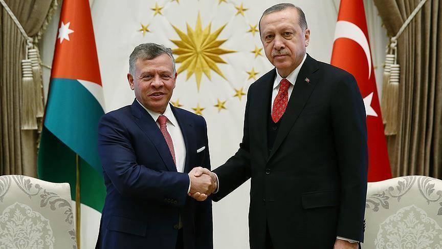 عاهل الأردن يزور تركيا السبت تلبية لدعوة أردوغان