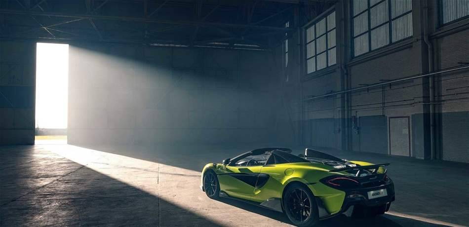 "McLaren" تختبر سيارة رياضية خارقة