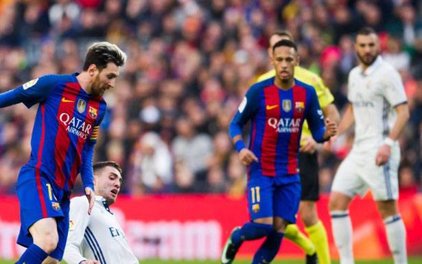 كلاسيكو ريال مدريد وبرشلونة

في نصف نهائي كأس اسبانيا