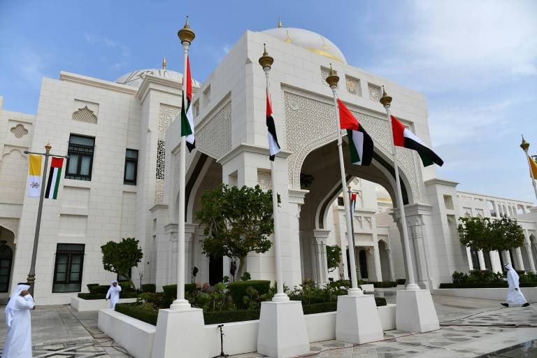 البابا في الامارات لترسيخ الحوار بين المسيحيين والمسلمين