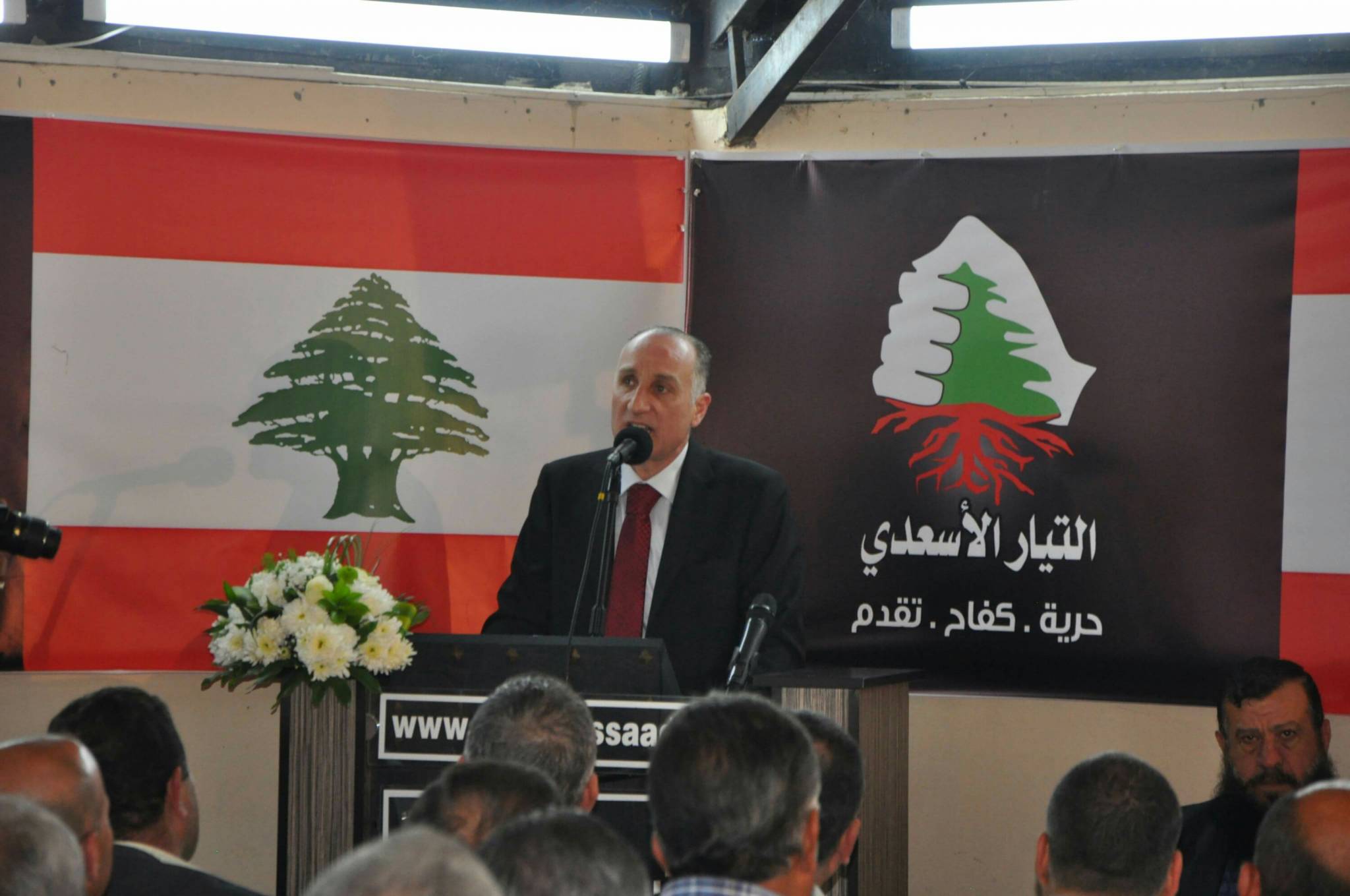 معن الاسعد زار داوود مهنئا بتعيينه وزيرا