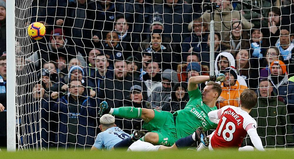 أهداف مانشستر سيتي وأرسنال في الدوري الإنجليزي (3-1)