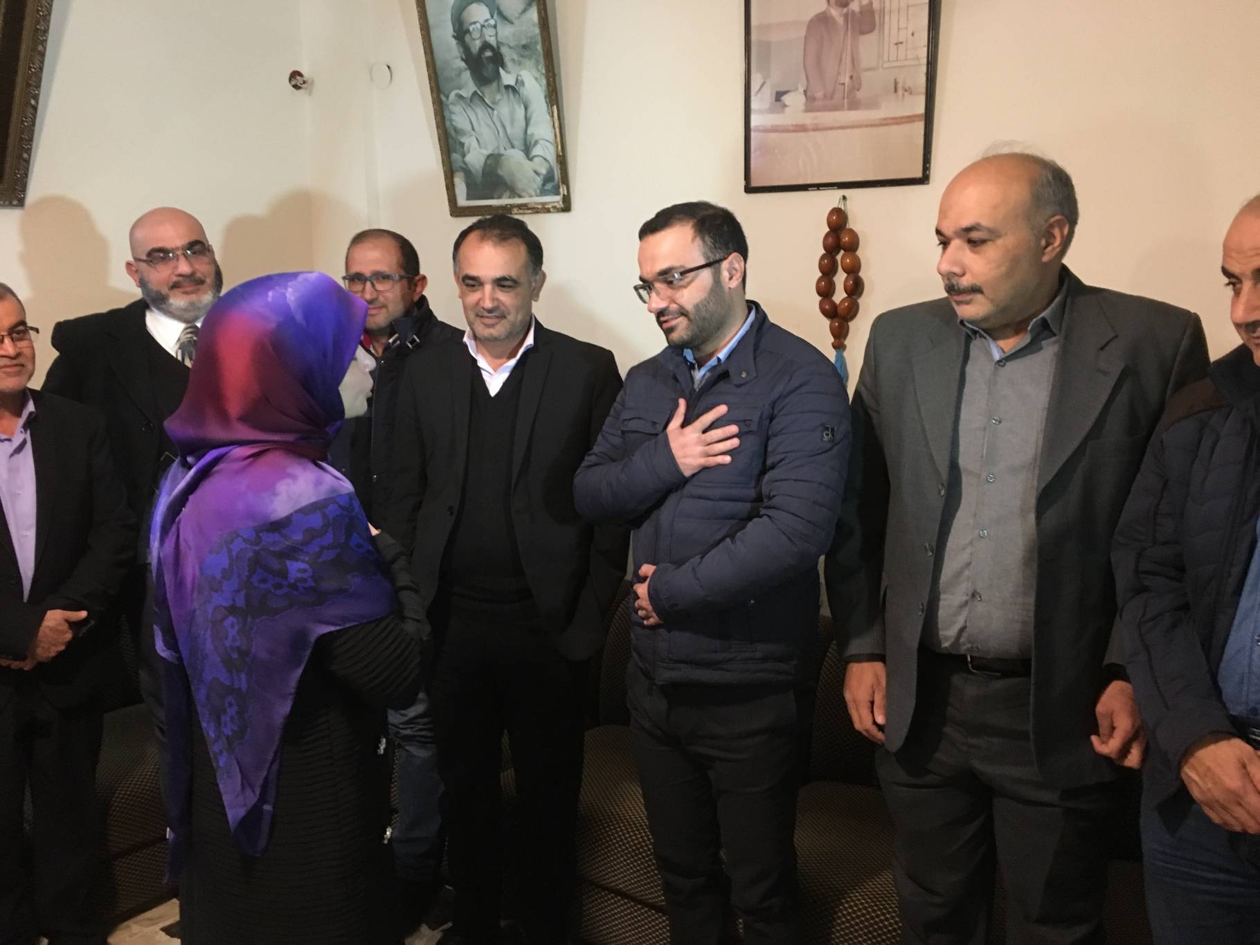 نواب وشخصيات ووفود زاروا وزير الثقافة في بدياس مهنئين