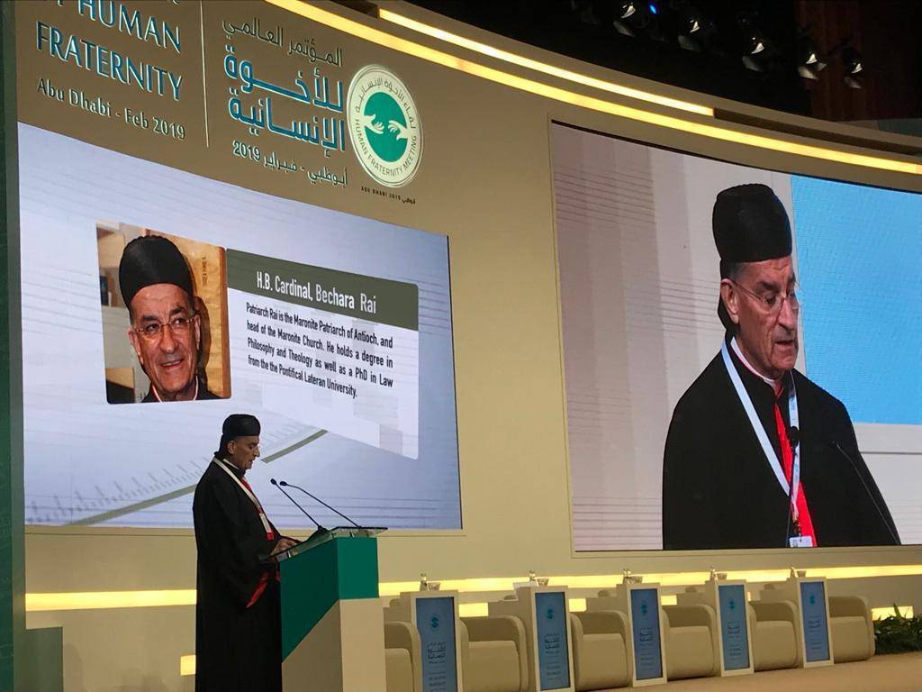 الراعي من أبوظبي: الأديان لا تصنع الحروب بل أتباعها يصنعونها