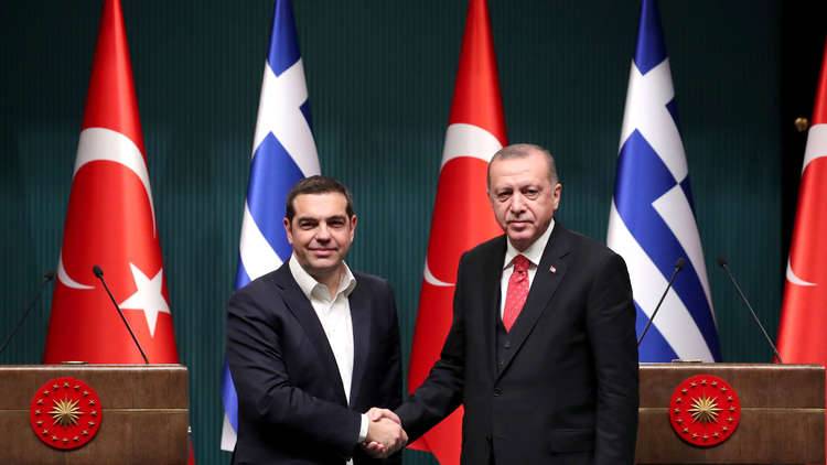 أردوغان: أثق في إمكانية حل جميع القضايا مع اليونان سلميا