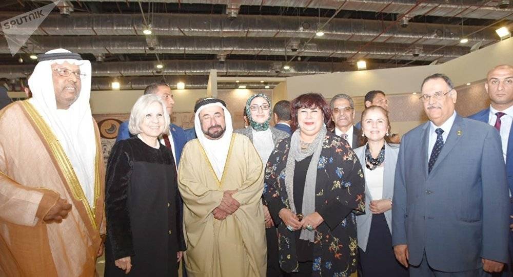 حاكم الشارقة يتحدث عن معرض القاهرة الدولي للكتاب
