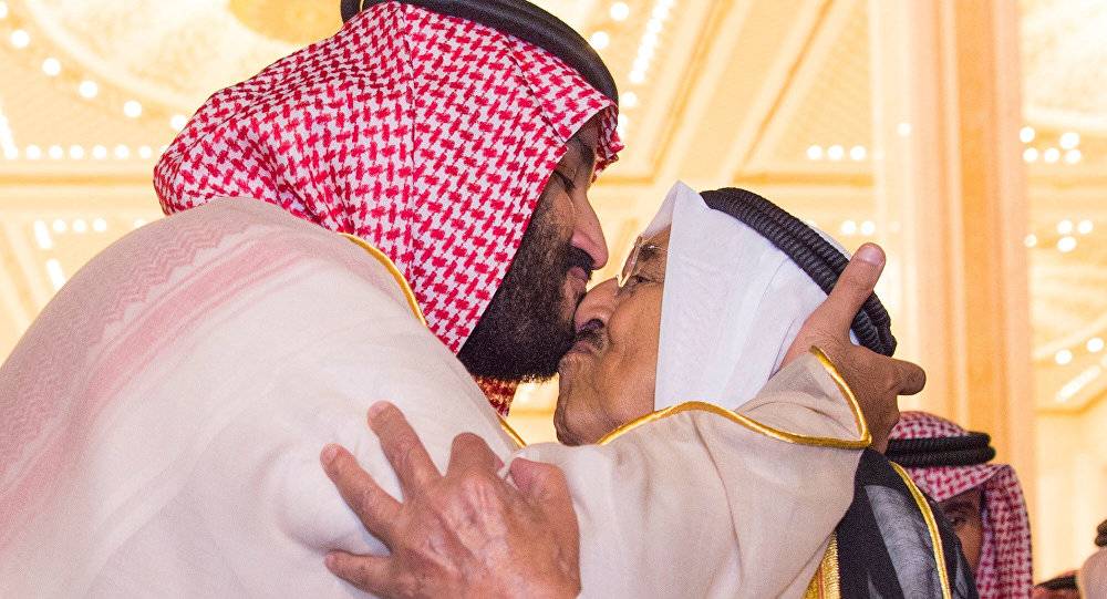 رسالة عاجلة من أمير الكويت إلى محمد بن سلمان