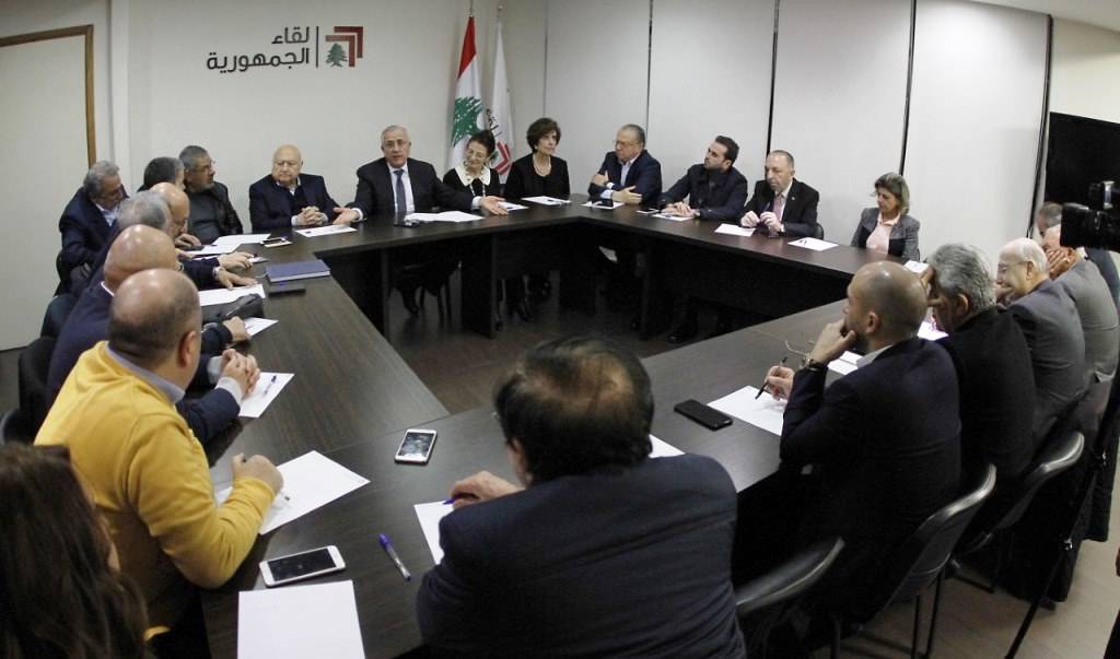 لقاء الجمهورية: تسليح الجيش مسؤولية سيادية تقررها الدولة حصرا