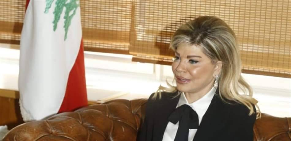 تصريح مفاجئ من مي شدياق..هذا ما قالته عن ربطة عنق وزير حزب الله