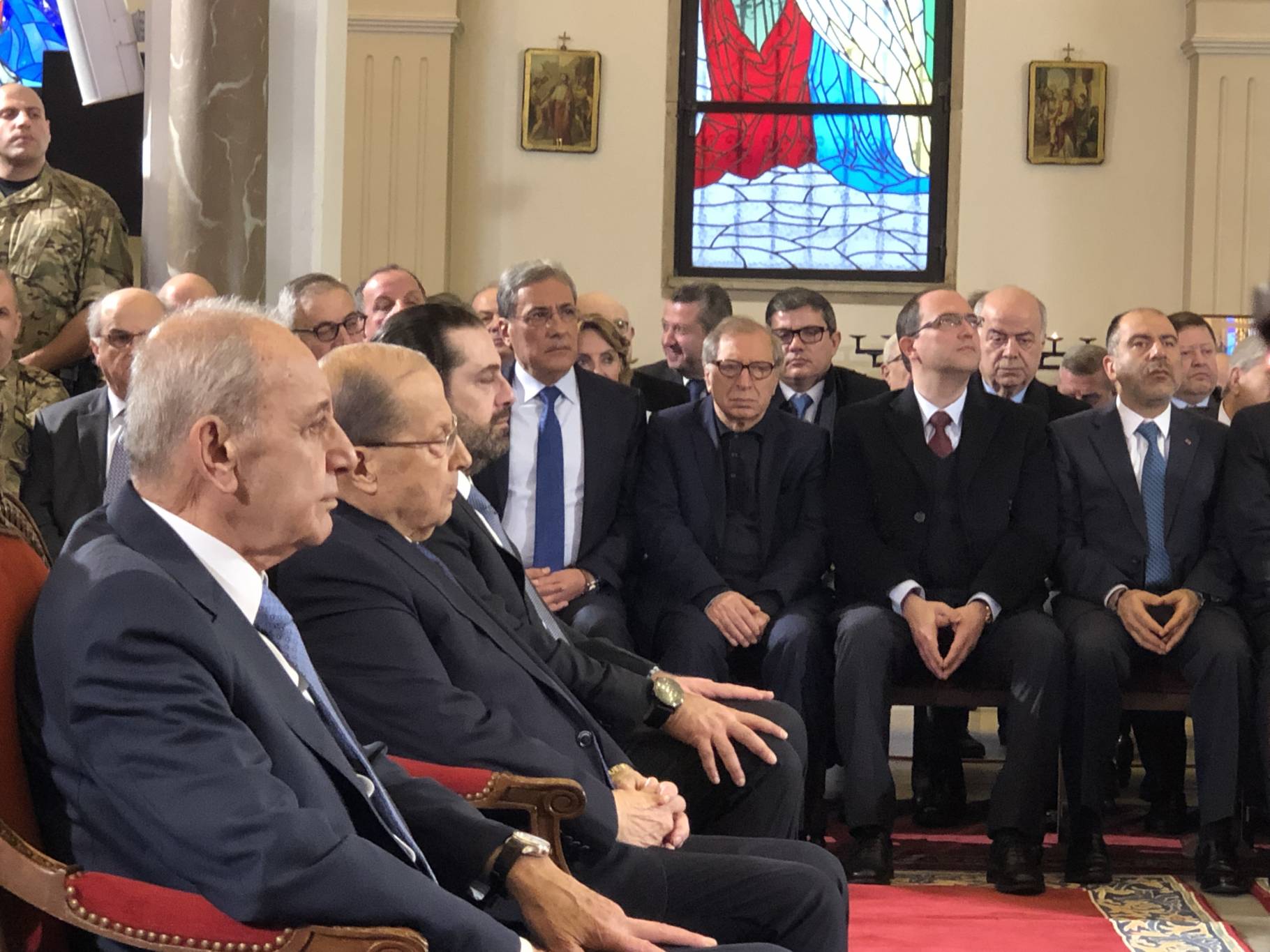 بدء القداس الاحتفالي لمناسبة عيد مار مارون