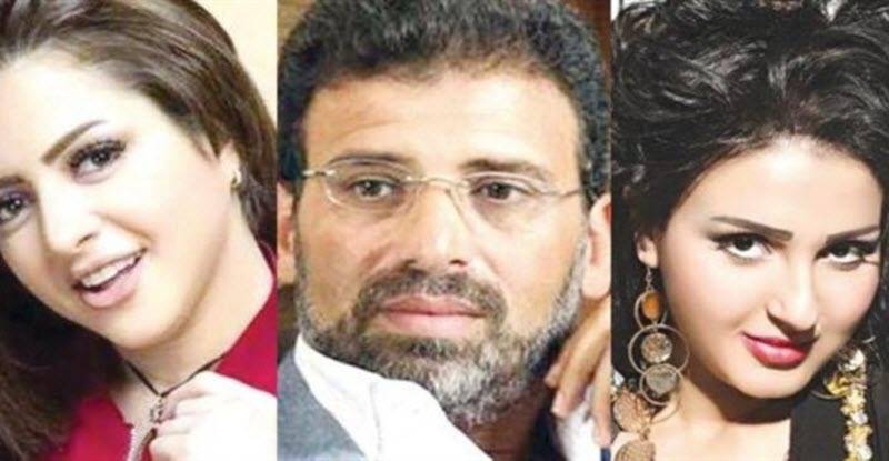 ما حقيقة وجود فيديو لفنانة شهيرة مع خالد يوسف وما كان موقف زوجها؟