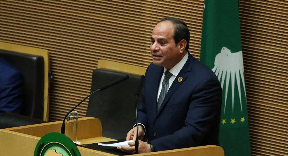 السيسي يعلن إلغاء قمة الاتحاد الإفريقي الثانية