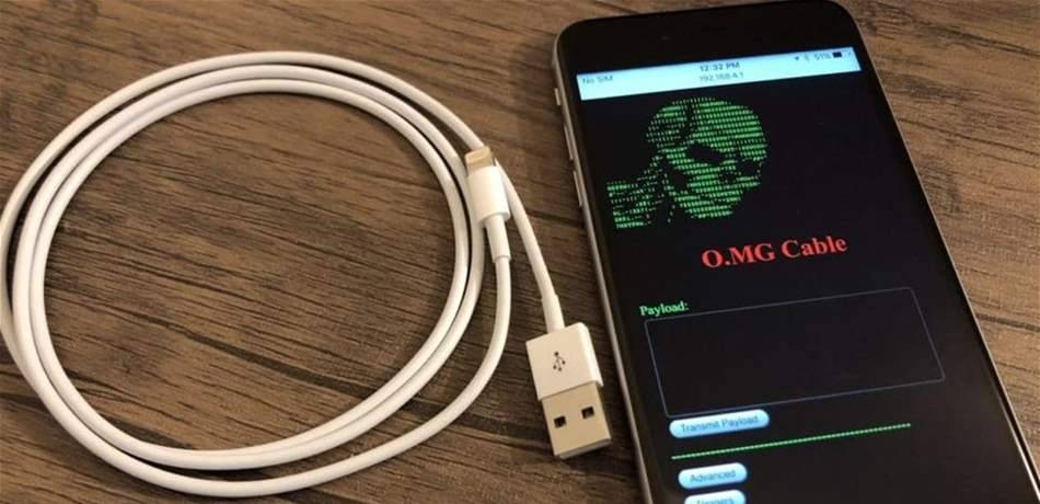 إنتبهوا..!  كابل USB الضار يسمح بتنفيذ هجمات عن بعد!