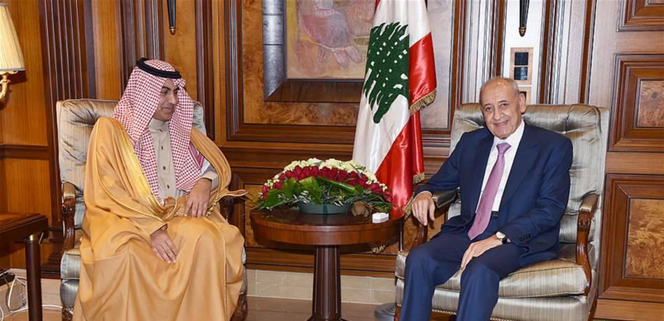 العلولا يزور بري ناقلاً تهنئة الملك سلمان بتشكيل الحكومة