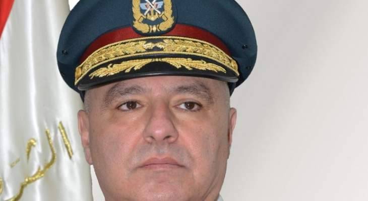 قائد الجيش التقى علم الدين وبحث معه الأوضاع العامة
