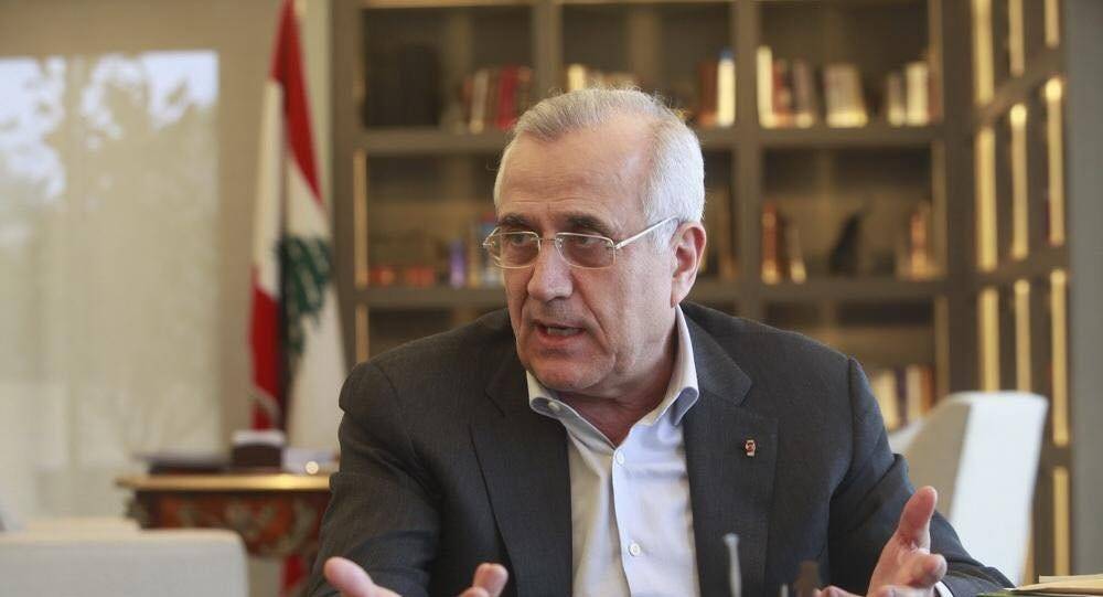 رئيس لبنان السابق لـ"سبوتنيك": الحكومة الجديدة لا تمثل أكثر من نصف الشعب