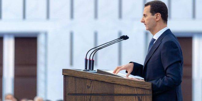الرئيس الأسد: الوطن مقدس.. الدستور غير خاضع للمساومة.. مستقبل سورية يقرره حصرا السوريون