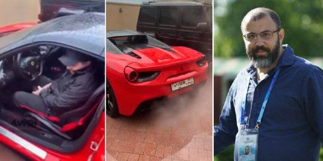 بالفيديو/ وديع الشيخ يشتري "فيراري".. ورياض قبيسي يعلق: بلا جمرك و عم يتفشخر فيها!