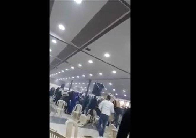 بالفيديو-في البقاع حفل خطوبة تحول الى مجزرة!!