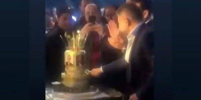 بالفيديو- ناصيف زيتون يفاجئ عابد فهد في عيد ميلاده!