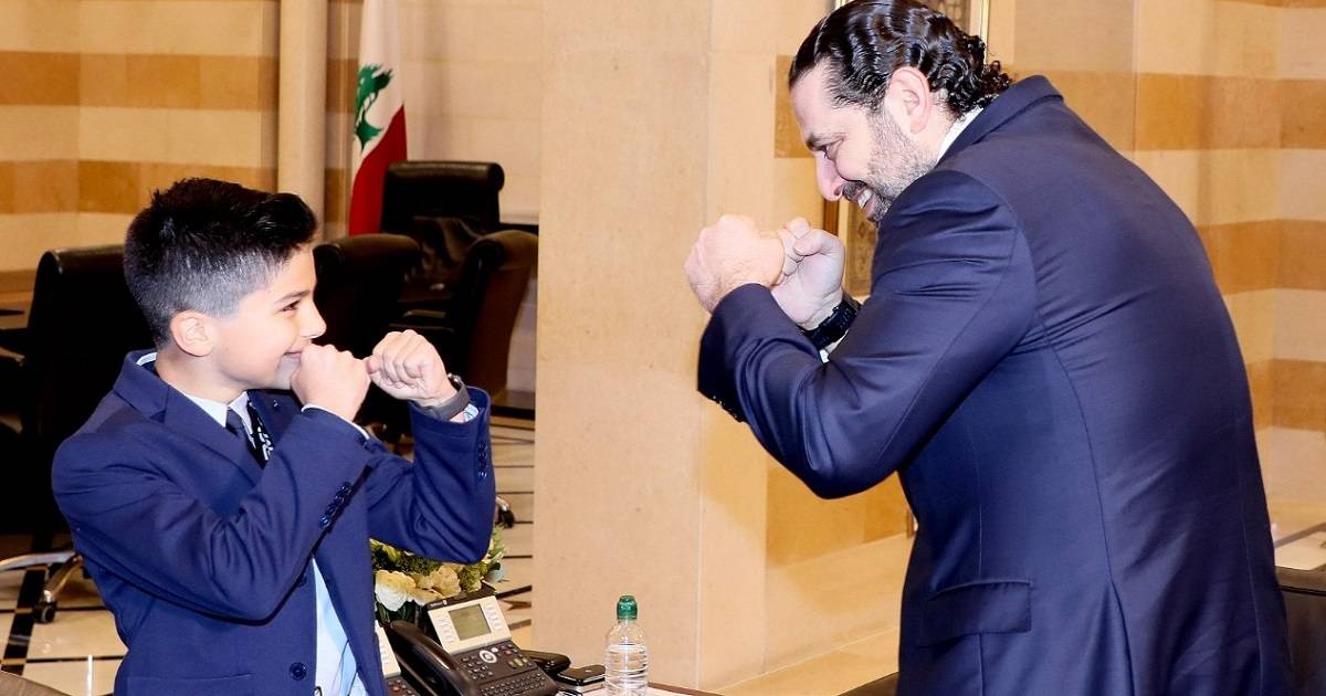 الحريري يلعب الـkickboxing مع بطل العالم
