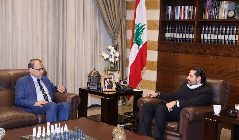 الحريري عرض والنجاري تحضيرات زيارته الى مصر والتقى شمس الدين