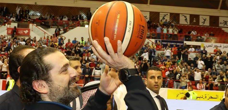الحريري لمنتخب الأرز: قلبي معكم!