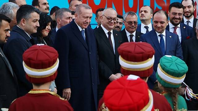 مراسم عثمانية في استقبال أردوغان !