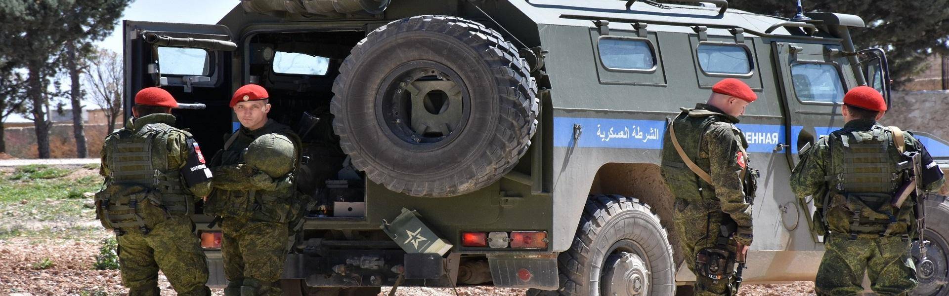 الشرطة العسكرية الروسية تشارك في إنشاء المنطقة العازلة شمال سوريا